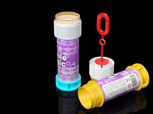 bubble formula solution 3d model