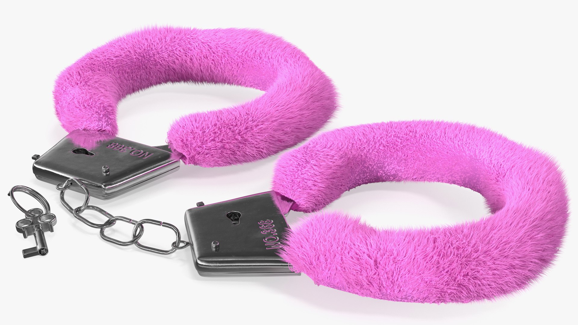 3D Model Pink Handcuffs Hand Cuffs - TurboSquid 1699094