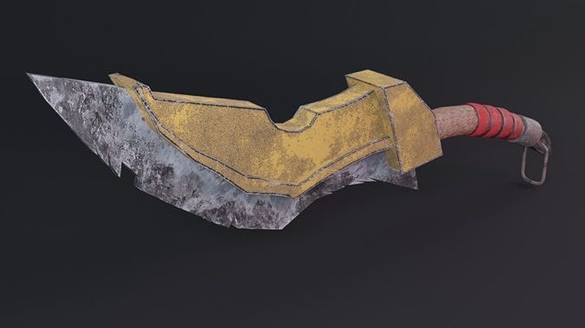 Sword Game Ready Low Poly PBR 3D Model 3D - TurboSquid 2183713