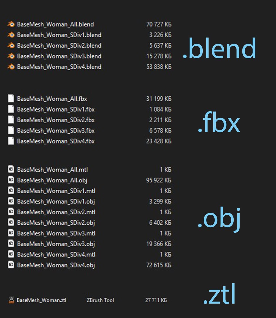 Realistic Female Body Base Mesh 3D https://p.turbosquid.com/ts-thumb/fb/dv7A8C/PQ/2.15.formats_woman/png/1738428304/1920x1080/fit_q87/39d48f38aeb58c1e1e525b2fefee51761e069303/2.15.formats_woman.jpg