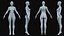Realistic Female Body Base Mesh