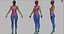 Realistic Female Body Base Mesh