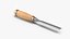 Straight chisel 12mm