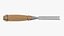 Straight chisel 12mm