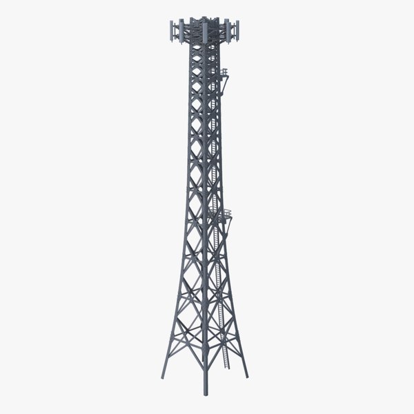 Cell Phone Tower 3D Models for Download TurboSquid