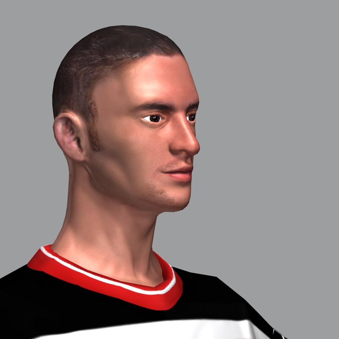 Motocross Rider 3d Model