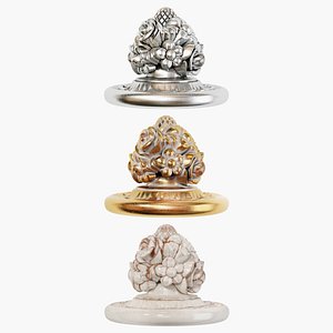 3D Classic carved 202