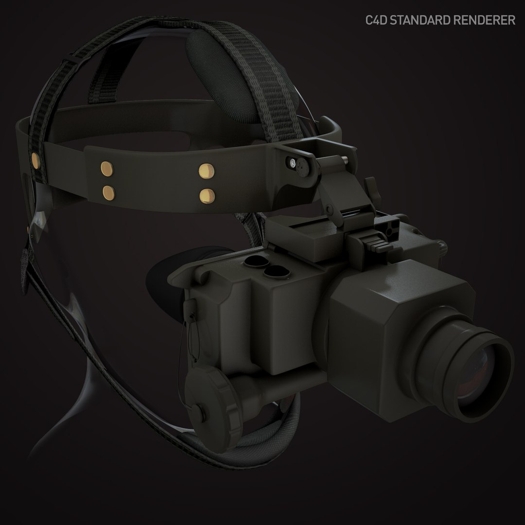 Thermal Vision Goggles 3d Model