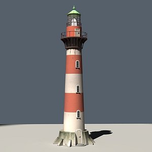 3d lighthouse light house