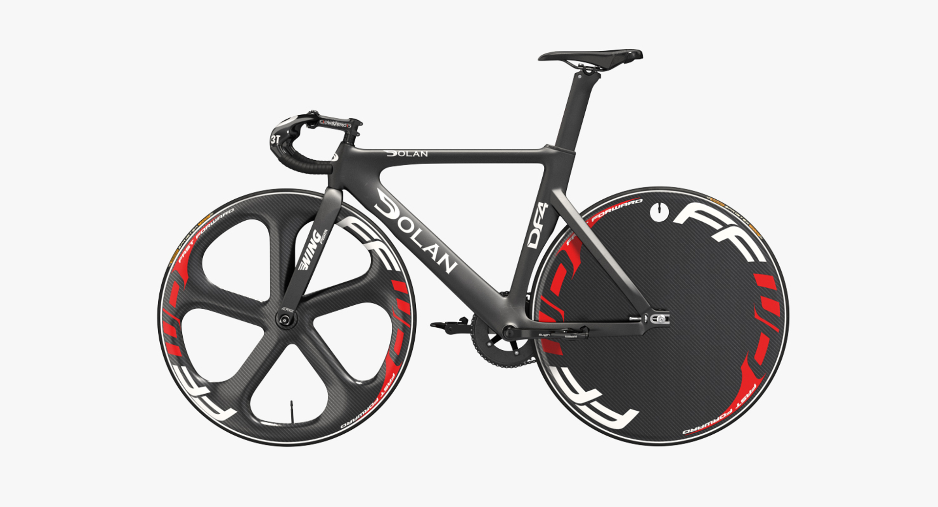3D Carbon Track Bike Dolan Model TurboSquid 1313935