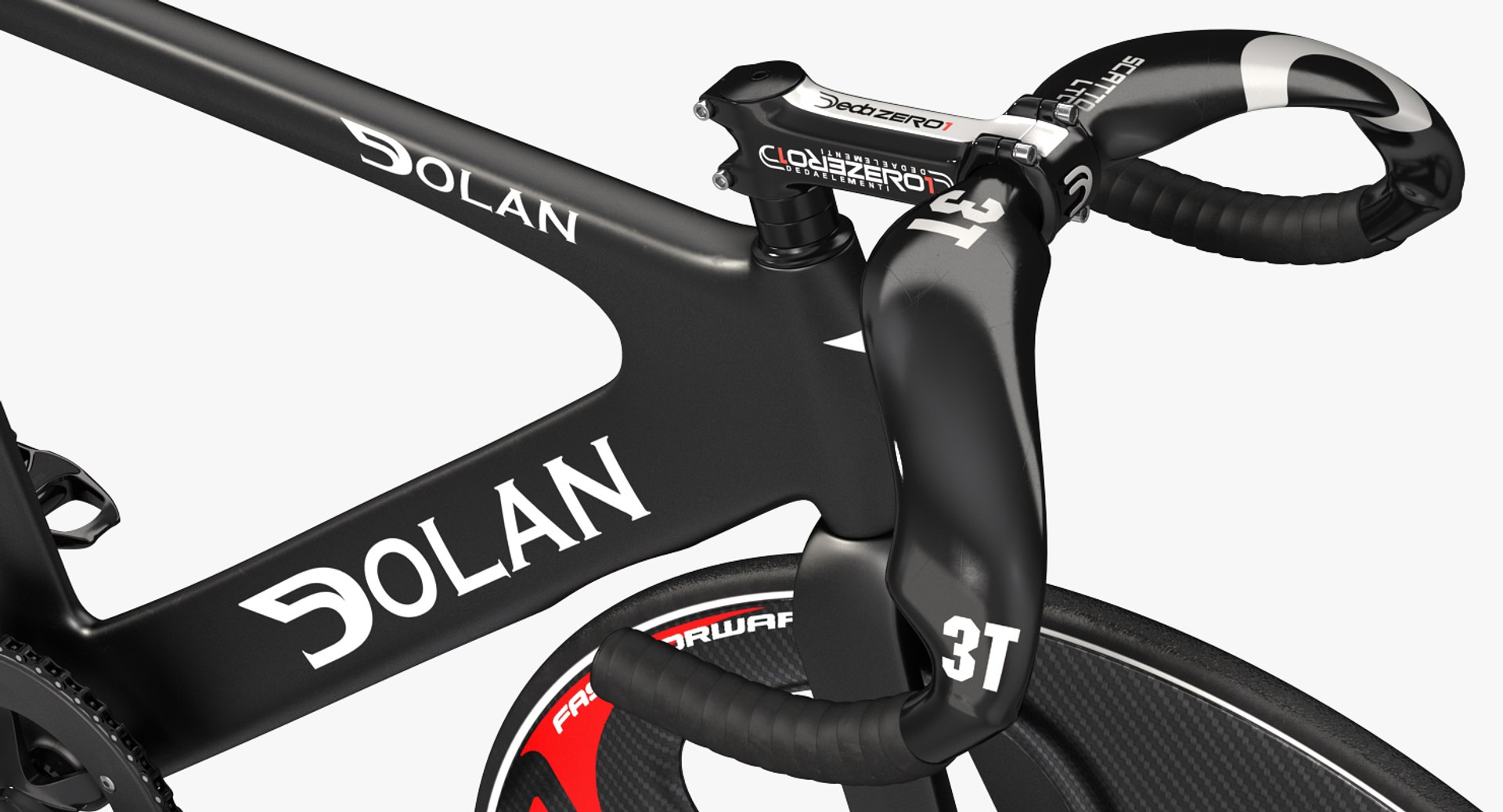 3D carbon track bike dolan model - TurboSquid 1313935