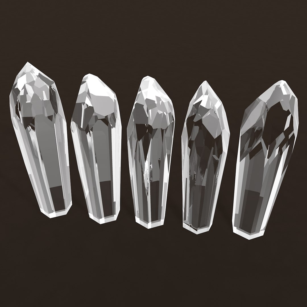 Crystal Mineral Geode 3d Model