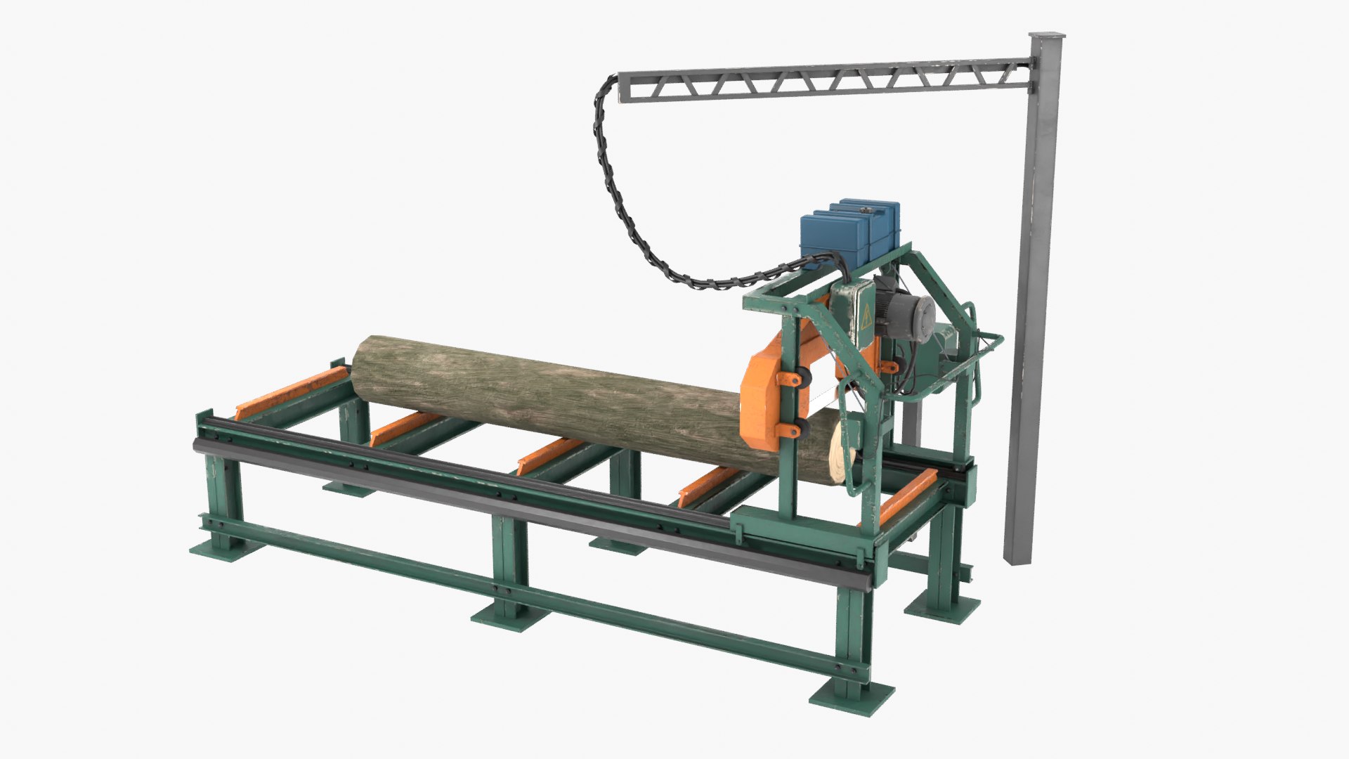 Industrial Sawmill 3D Model TurboSquid 2097839