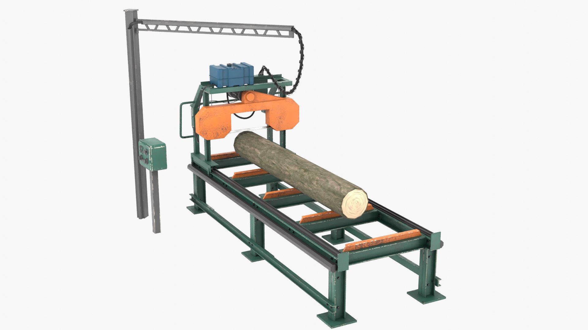 Industrial Sawmill 3D Model TurboSquid 2097839