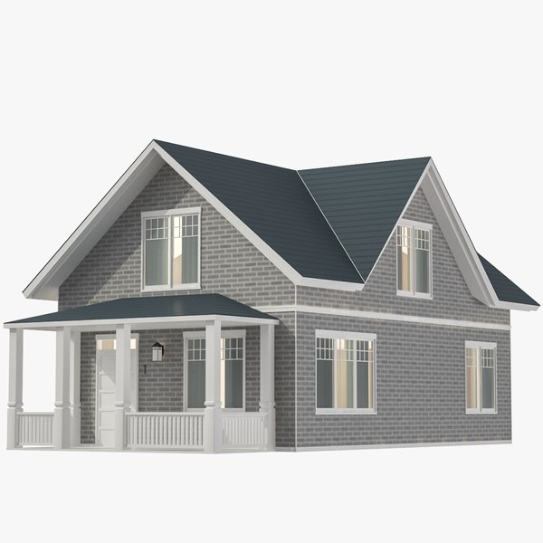 Classic House 06 3D model