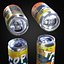 Paquet de canettes de soda stylisées