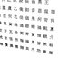Chinese MS Mincho font set2 CG CAD data