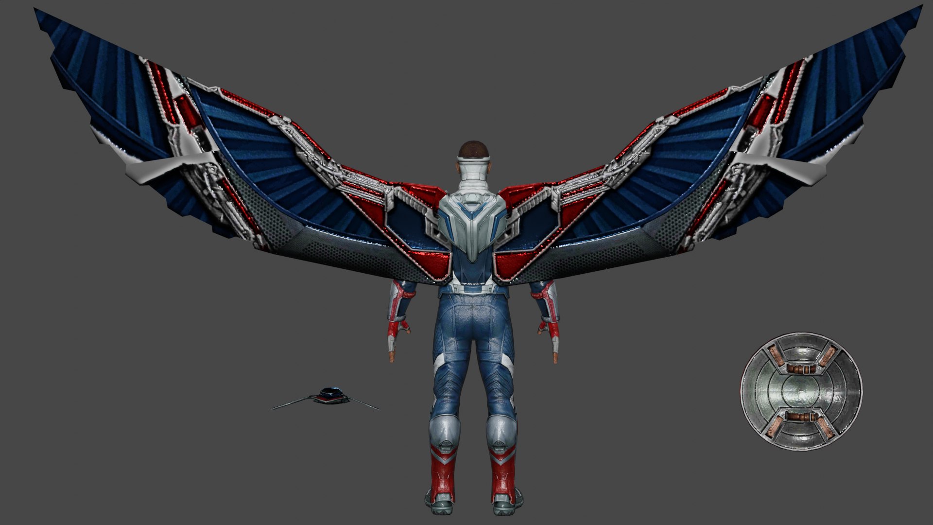 3D Falcon - TurboSquid 2282213