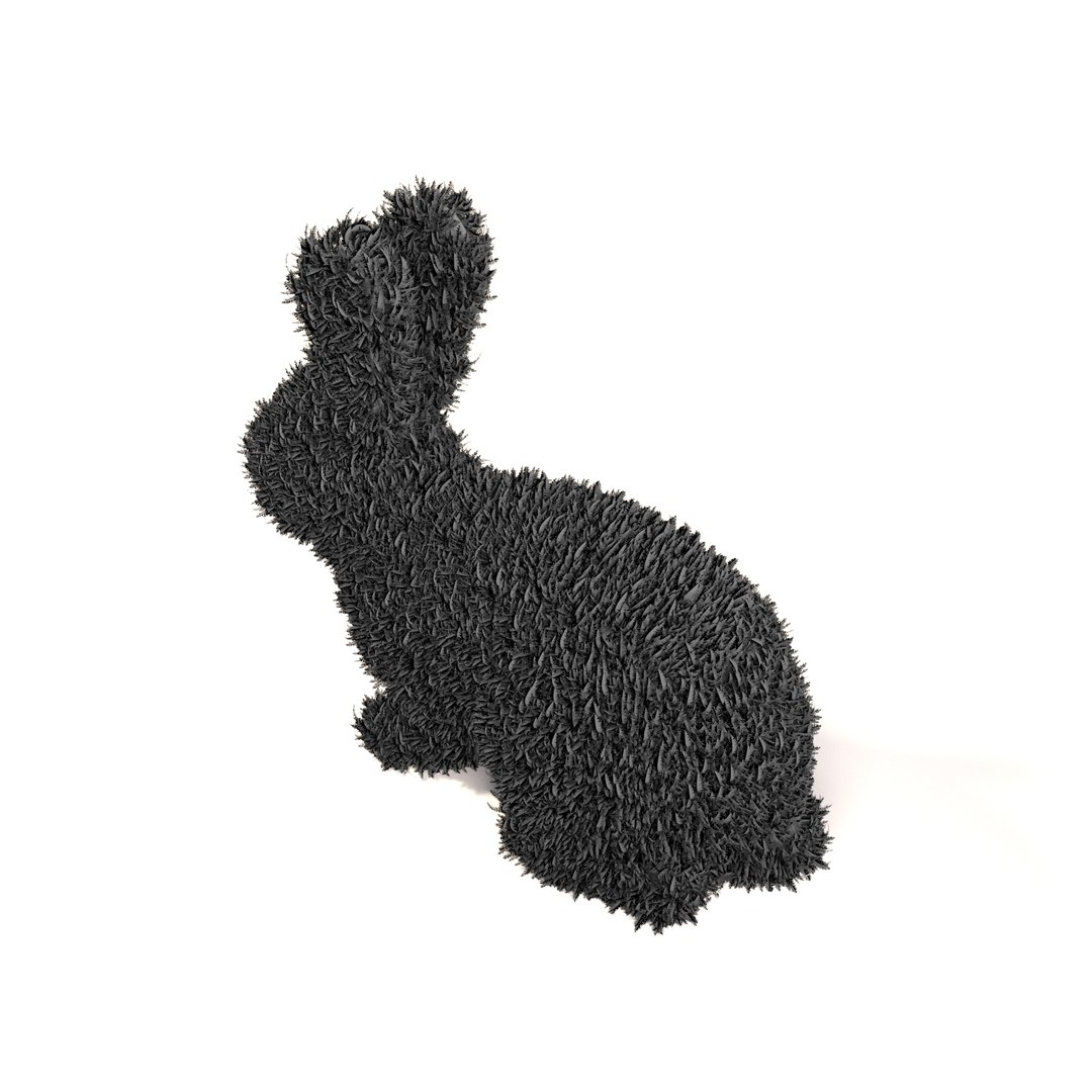 Bush Rabbit 3D Model - TurboSquid 1900531