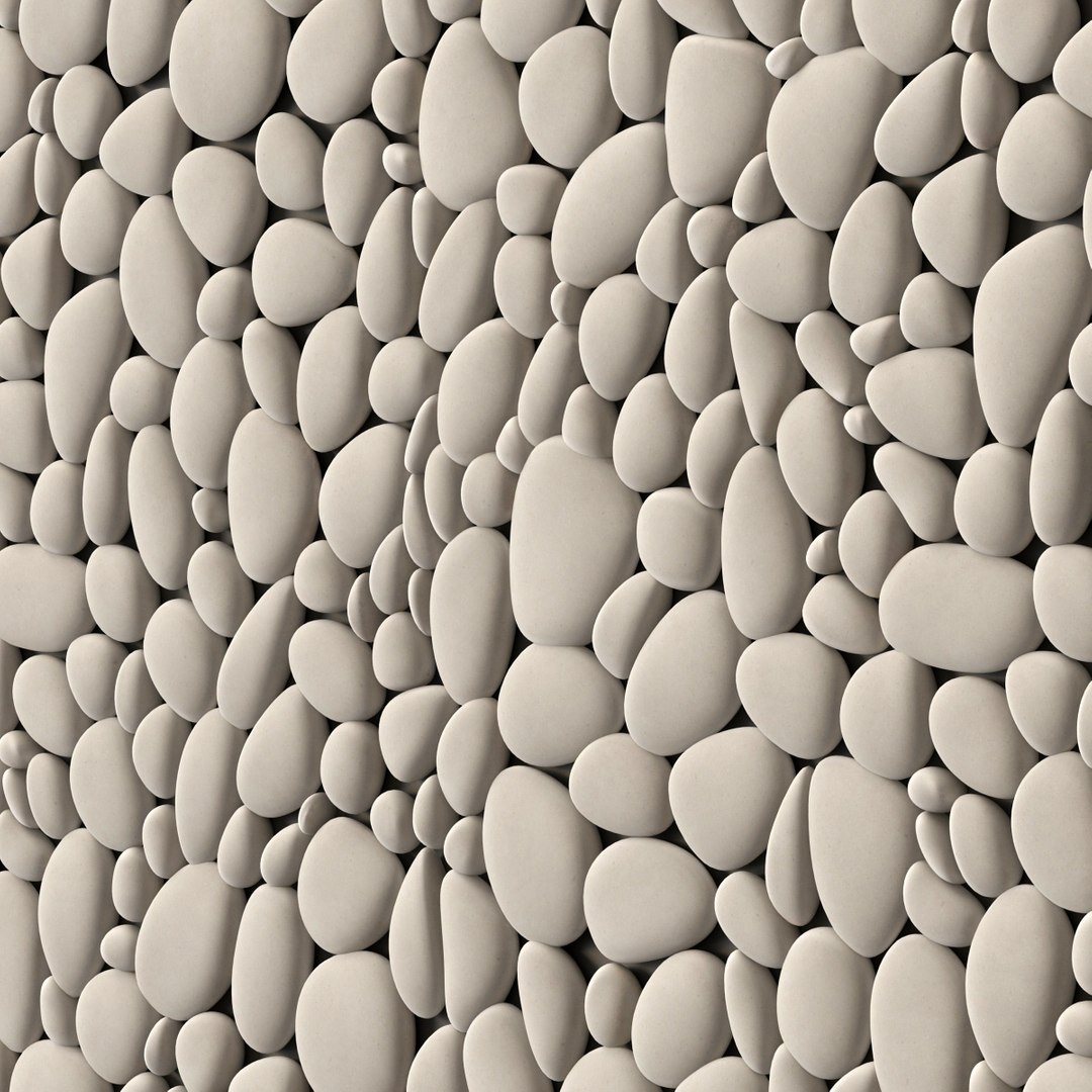 Panel pebble 3D - TurboSquid 1649357