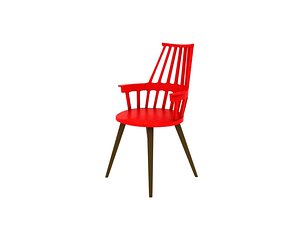 3d model kartel comback chair