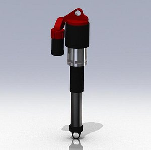 rocco shock suspension 3d model