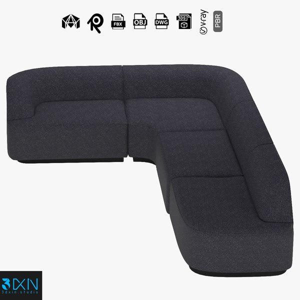 modèle 3D de Somod Modern Sofa Set - TurboSquid 2084813