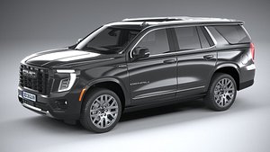 3D GMC Yukon Denali 2025 model