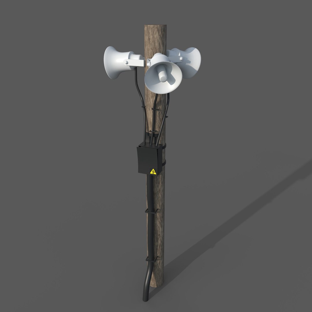3D model megaphone pole https://p.turbosquid.com/ts-thumb/fc/QzuKN6/9C/z0202/jpg/1719830119/1920x1080/fit_q87/89160d3769efba2bf999abc6abdf965f274c021f/z0202.jpg