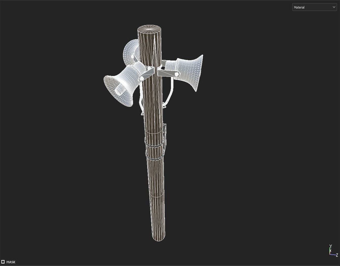 3D model megaphone pole https://p.turbosquid.com/ts-thumb/fc/QzuKN6/IS/bbbb_1920x1500/jpg/1719830130/1920x1080/fit_q87/d2a6746b36326836f2bc5986f46220394e87aaa9/bbbb_1920x1500.jpg