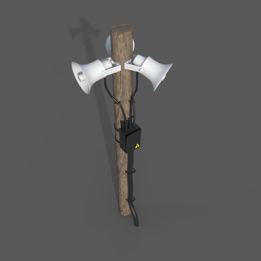 3D model megaphone pole https://p.turbosquid.com/ts-thumb/fc/QzuKN6/ml/z0404/jpg/1719830126/1920x1080/fit_q87/75c7da48d692d91244c344776169f3f5447d8f1a/z0404.jpg