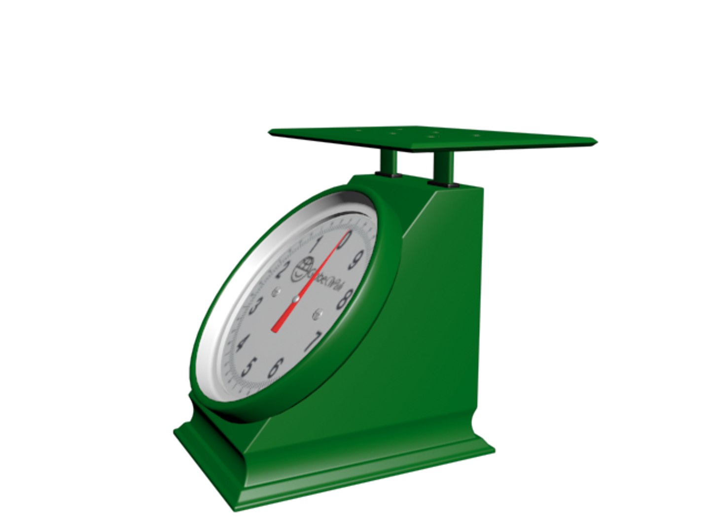 3D Mechanical Weighing Scale TurboSquid 1598165