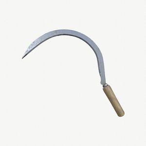 3D sickle tool industrial