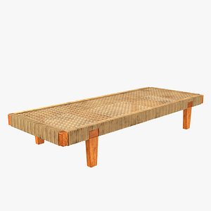 3D daybed mexican bench cane