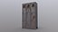 PBR School Gym Locker 08 - Grey