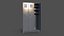 PBR School Gym Locker 08 - Grey