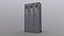 PBR School Gym Locker 08 - Grey