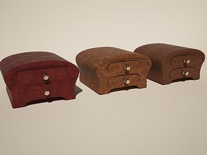 Jewelry box in 3 collors