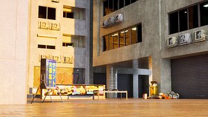 3D Urban Residential Block