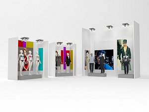 retail asset 3d model