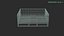 Collapsible Mesh Metal Pallet Cage 3D model