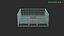 Collapsible Mesh Metal Pallet Cage 3D model