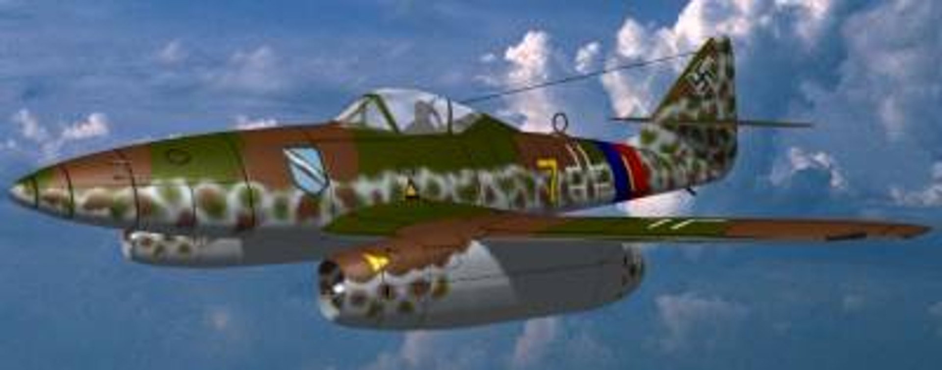 free 3ds model messerschmitt me262a1 jet fighter https://p.turbosquid.com/ts-thumb/fc/v8qAMQ/63kRHfEP/me262at2/jpg/1020799459/1920x1080/fit_q87/9c1523e65fff4070bc81751b86f7f7afd6c6585d/me262at2.jpg