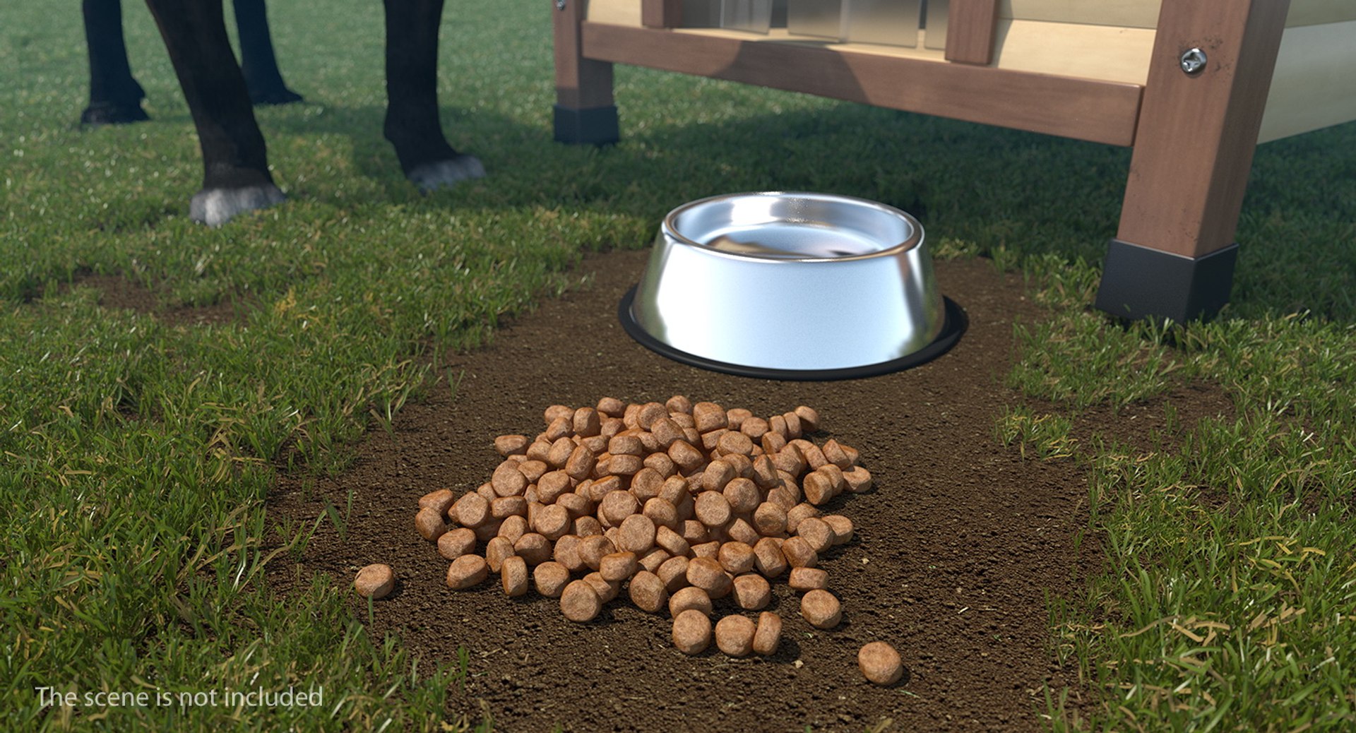 Dry Dog Food 3D Model - TurboSquid 1426735