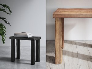 Mango Wood Stool