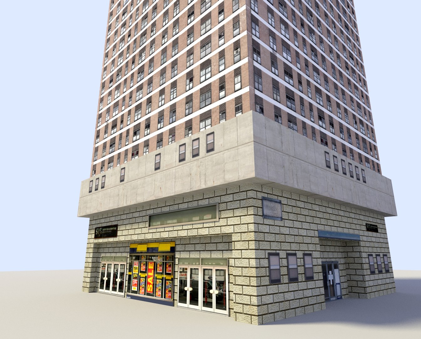 building games 3d model
