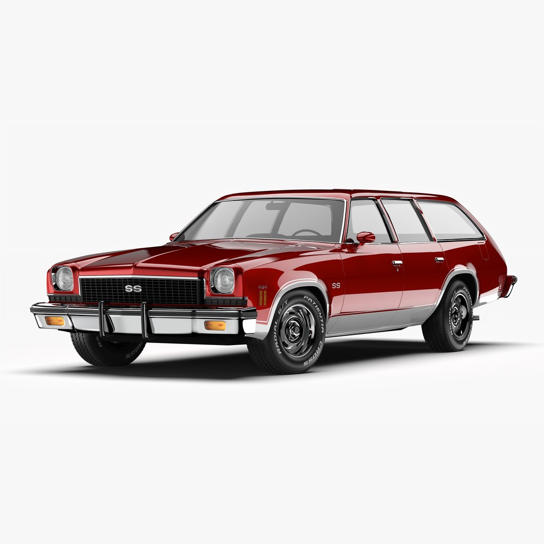 3D Chevrolet Chevelle SS Wagon 1973 Model - TurboSquid 1728881