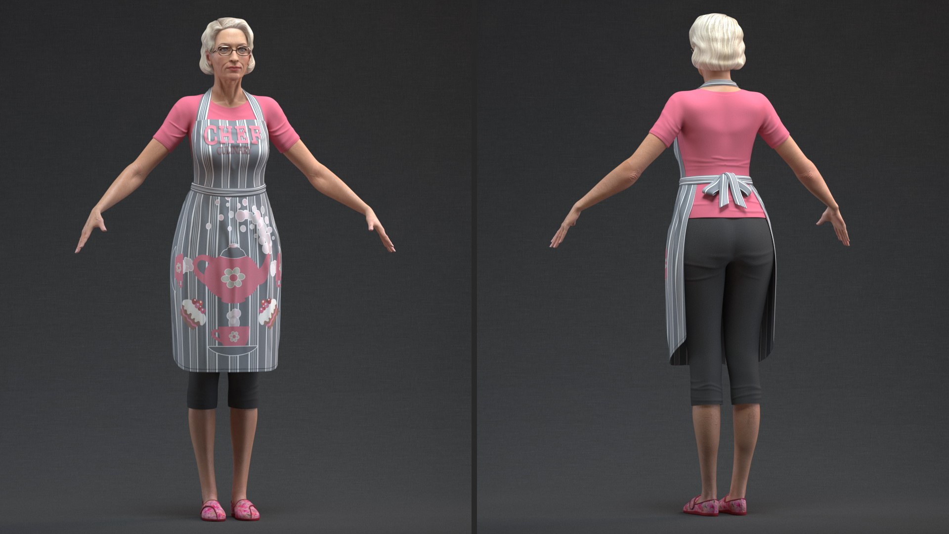 3D elderly woman kitchen apron https://p.turbosquid.com/ts-thumb/fd/JCKkMD/6Dcygg8o/elderlywomaninkitchenaprontpose3dmodel002/jpg/1602706056/1920x1080/fit_q87/f315bfda45782414fb0ae01c7b16e0af711fd72a/elderlywomaninkitchenaprontpose3dmodel002.jpg