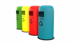 Recycle Bin 3D model