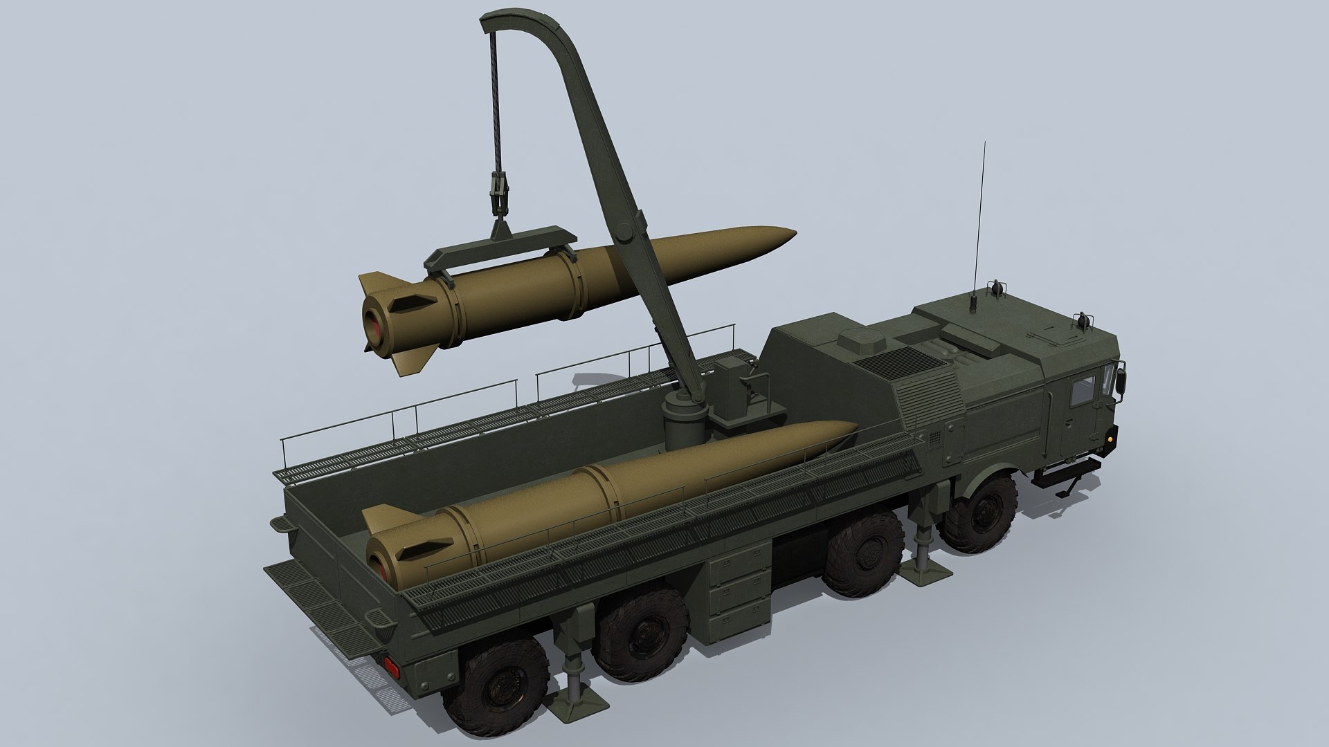 transporter loader ss-26 3d 3ds